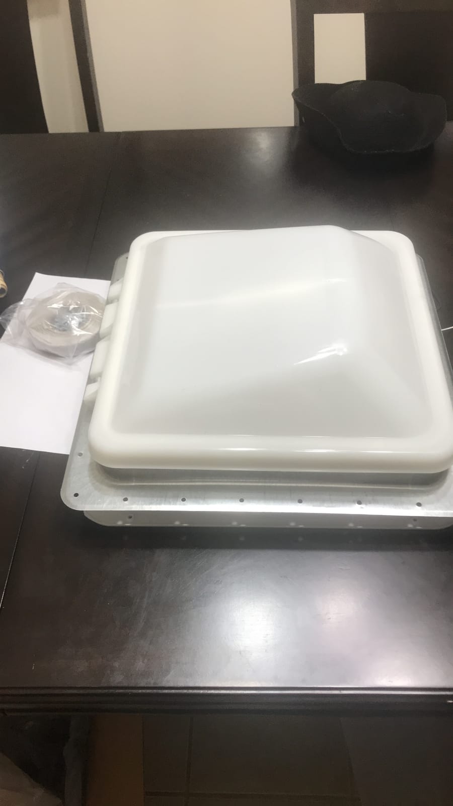 Ventline RV Roof Vent White w/ 12 Volt Fan, Putty & Screws customer photo 2