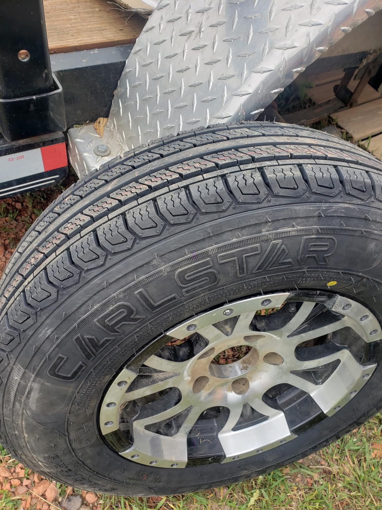 Carlisle Radial Trail HD Trailer Tire-ST205/75R15 107M 8-ply customer photo 2