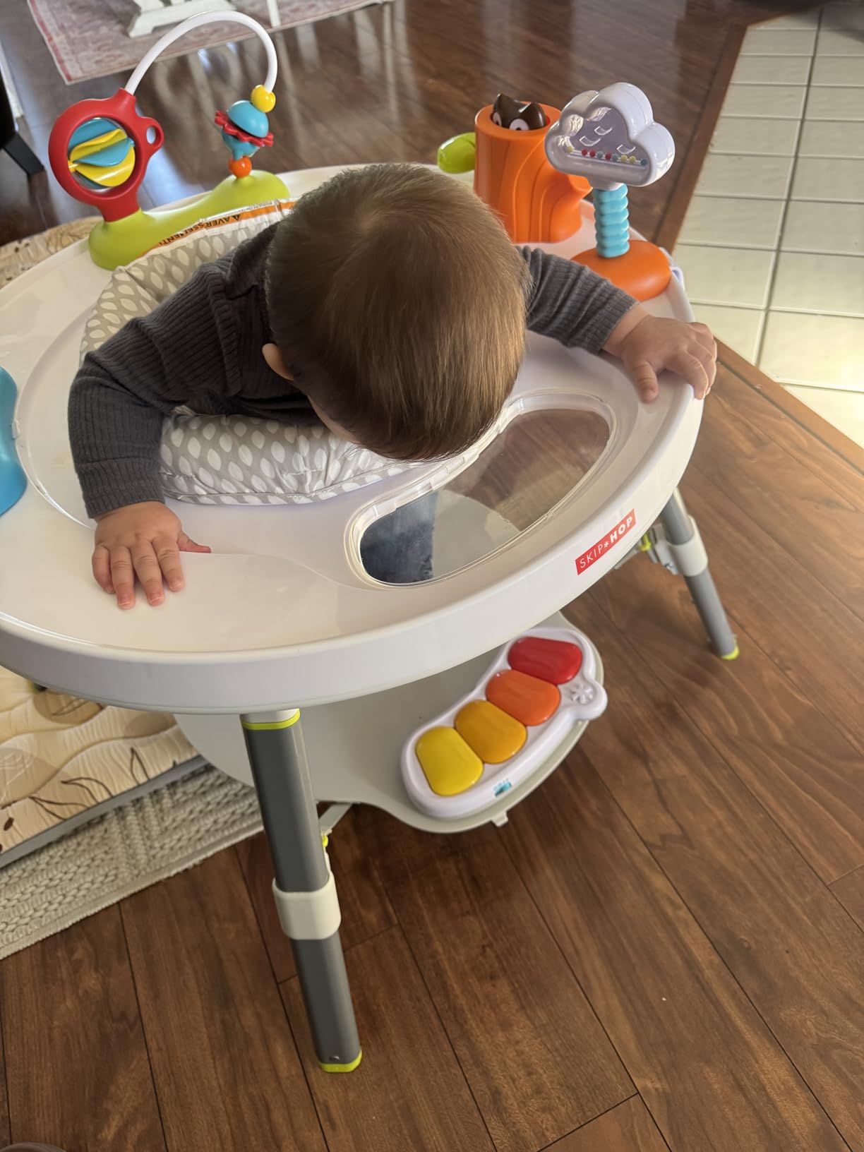 Skip Hop Baby Activity Center: Interactive Play Center with 3-Stage Grow-with-Me Functionality, 4mo+, Explore & More customer photo 1
