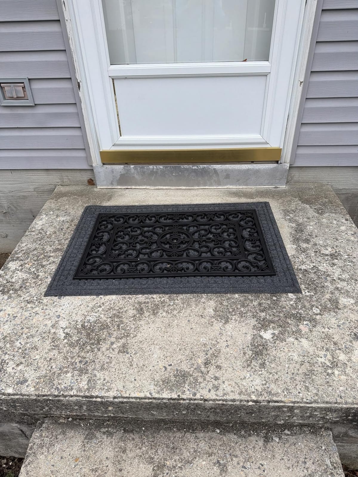 DII Rubber Doormats Collection All Weather, 18x30, Lattice customer photo 2