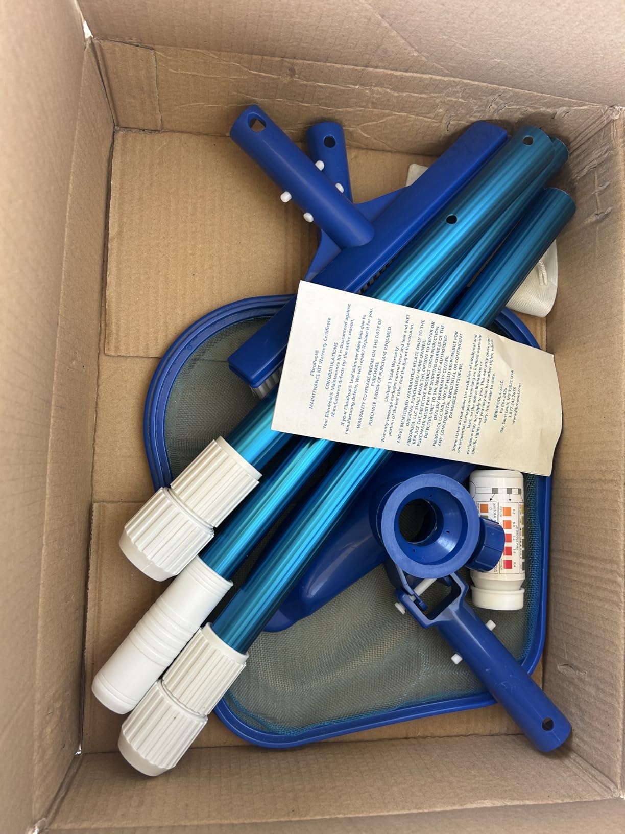 Pool Kit - Telescoping Pole Set - 7-Piece - Steel | Above Ground Use, Garden Hose Vacuum customer photo 1