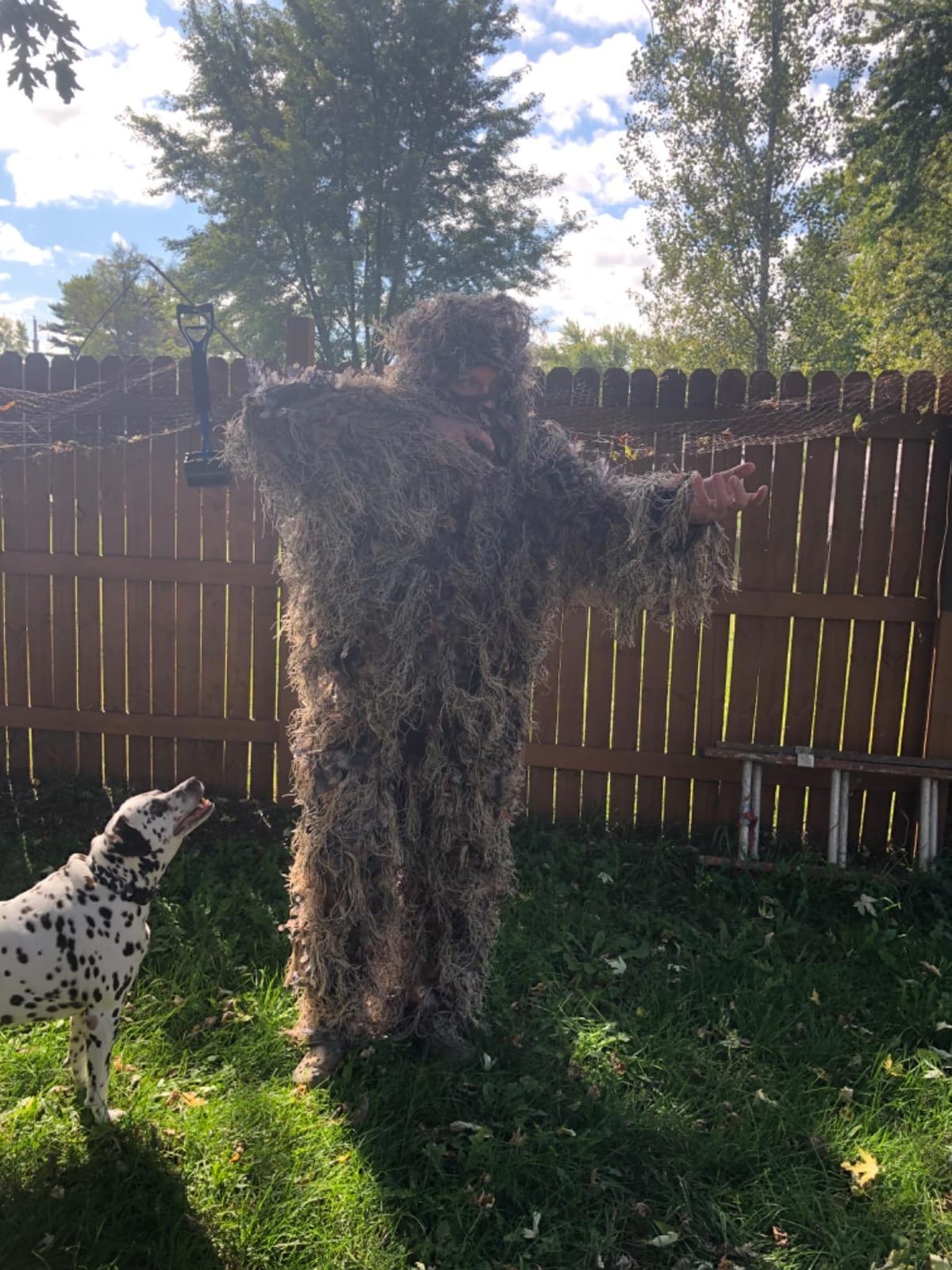 Hybrid Camouflage Ghillie Suit for Men - Lightweight - Hunting - Airsoft customer photo 2