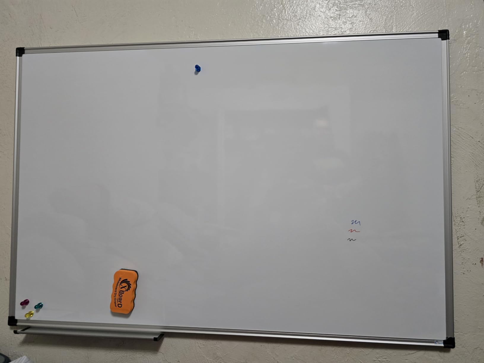 XBoard Magnetic Dry Erase Board/Whiteboard, 36 X 24 Inches Double Sided White Board, Silver Aluminium Frame customer photo 2