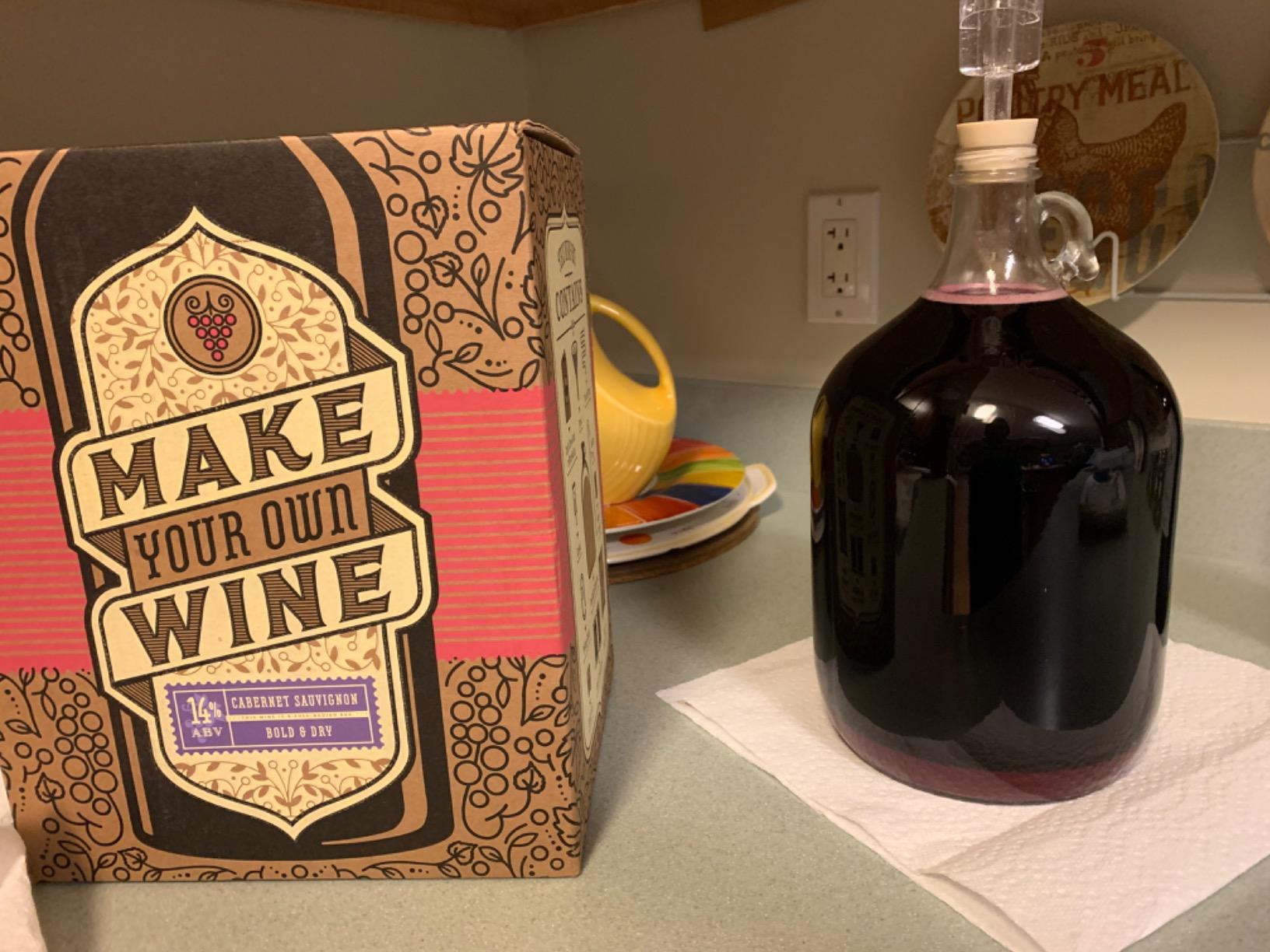 Craft A Brew - Cabernet Sauvignon Wine Kit - Easy for Beginners - At Home Wine Making Kit - Includes Ingredients & Reusable Equipment - Ready to Drink in 4 Weeks - Makes 1 Gallon customer photo 2