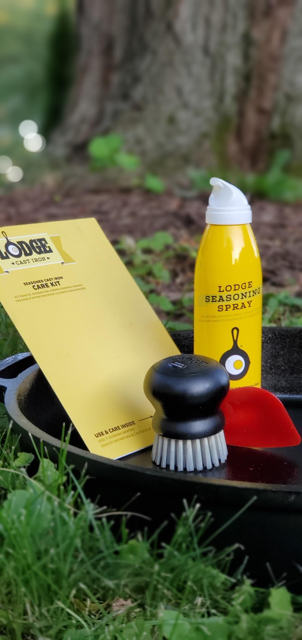 Lodge Cast Iron Care Kit, 4 Piece Cookware Maintenance Set customer photo 2