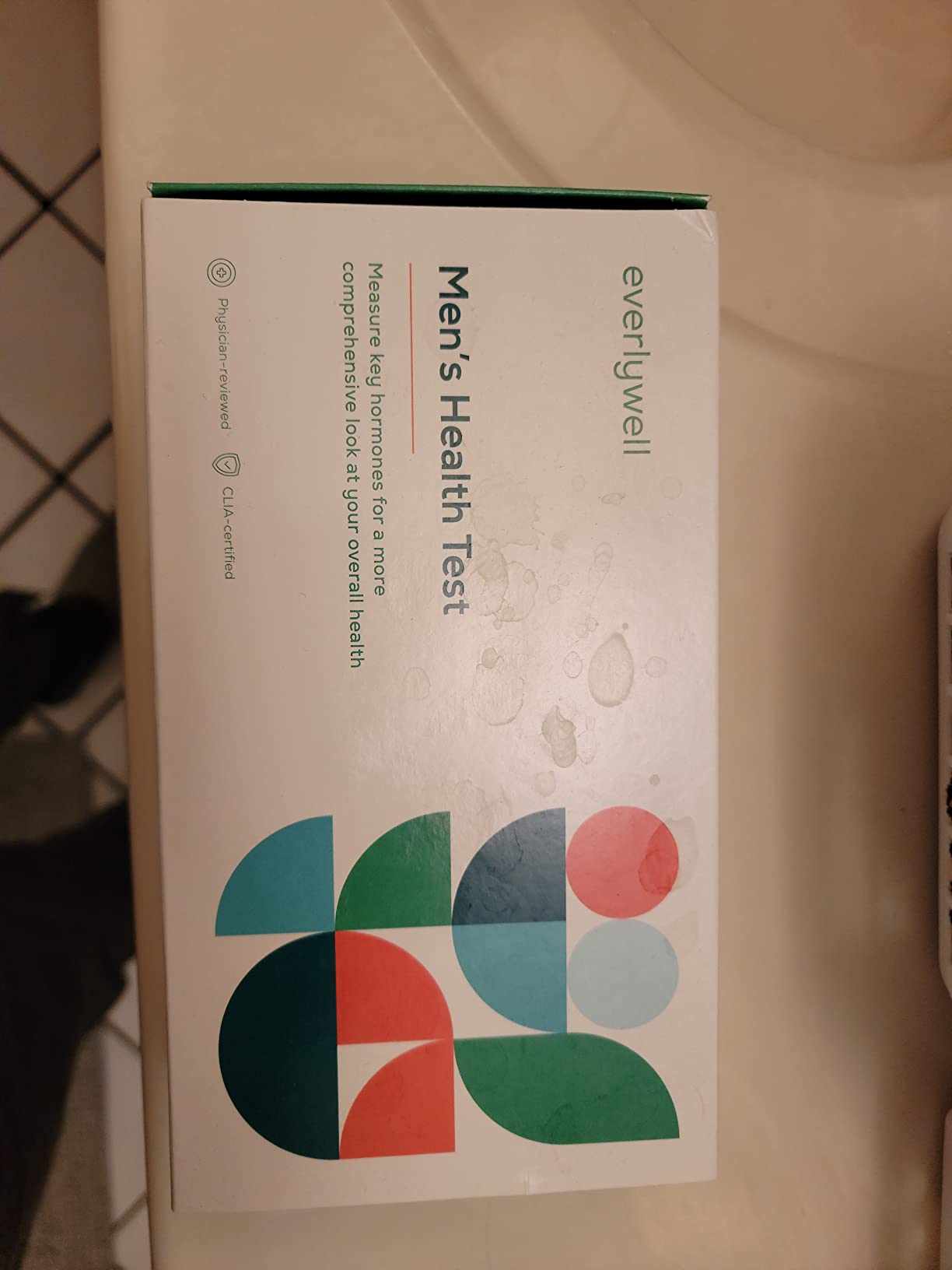 At-Home Men's Health Test Collection Kit, Measures 4 Key Hormones in Men for Accurate Results from a CLIA-Certified Lab Within Days, Ages 18 Plus customer photo 1