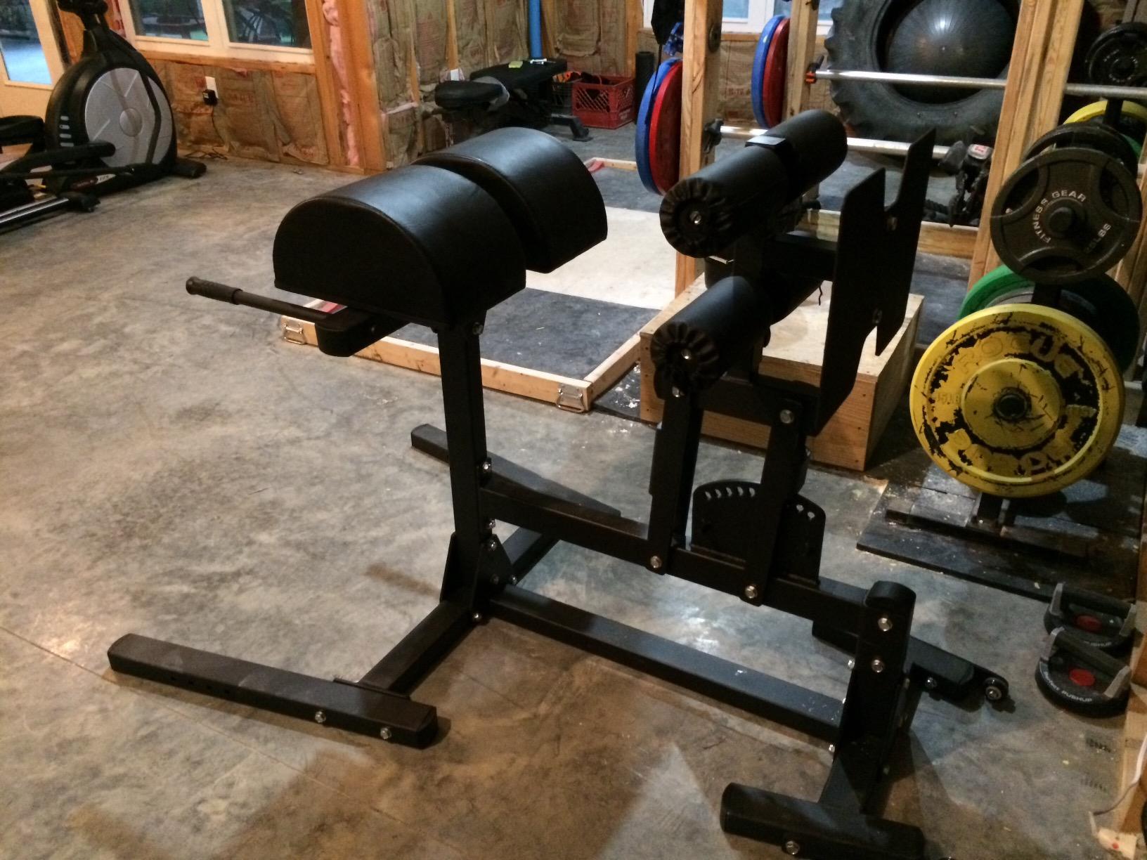 Titan Fitness Glute and Ham Developer, Adjustable GHD Machine, Comfortable Padding, Durable Steel Build, Workout Equipment for Commercial and Home Gym customer photo 1