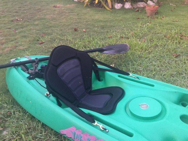 BKC UH-PS223 Universal Sit-On-Top Premium Memory Foam Padded Kayak Seat and Backrest with Adjustable Straps for Kayaking and Fishing by Brooklyn Kayak Company customer photo 2