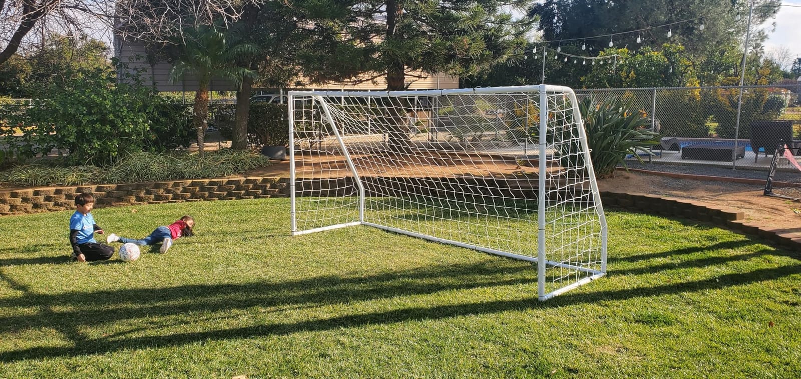 PASS Premier 12 X 6 Ft. Youth Size Steel Soccer Goal. 2