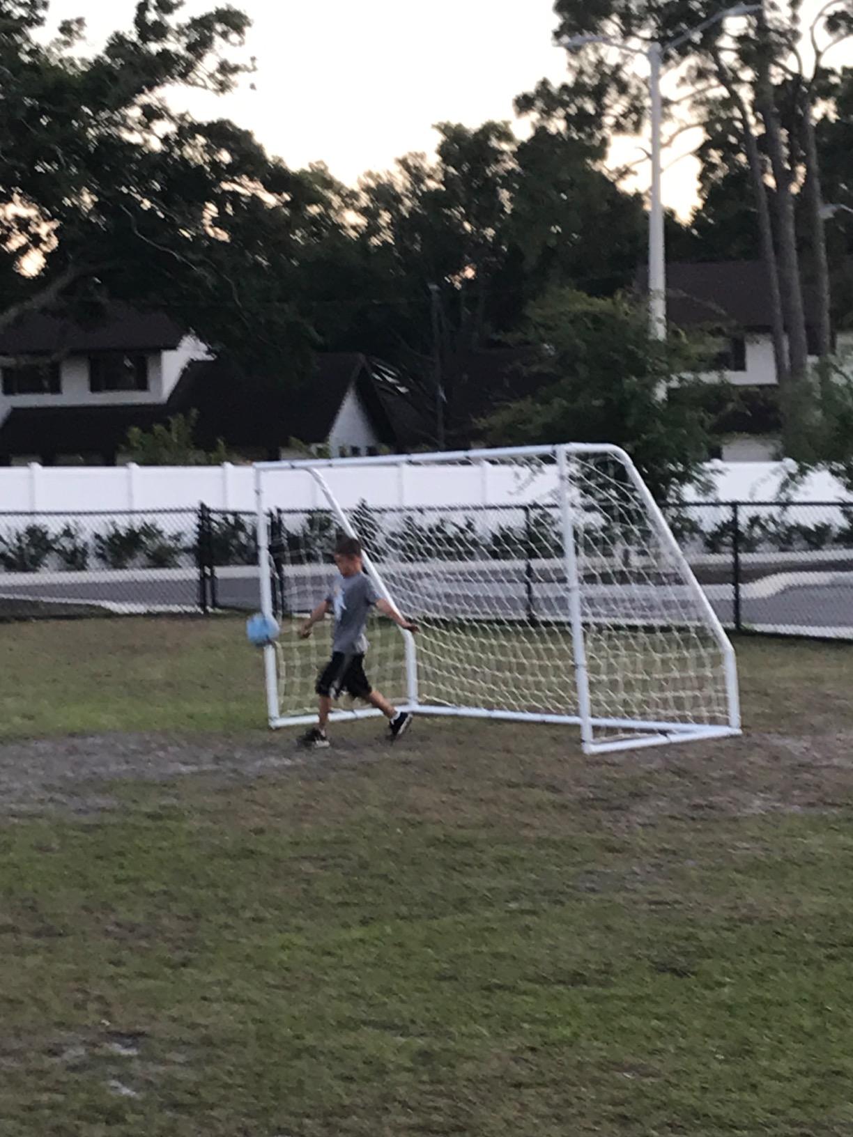 PASS Premier 12 X 6 Ft. Youth Size Steel Soccer Goal. 2