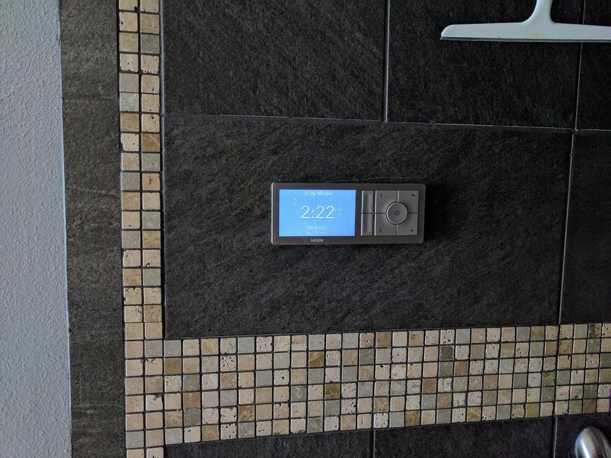 Moen Smart Water 2-Outlet Digital Thermostatic Shower Valve Kit with Standard 1/2