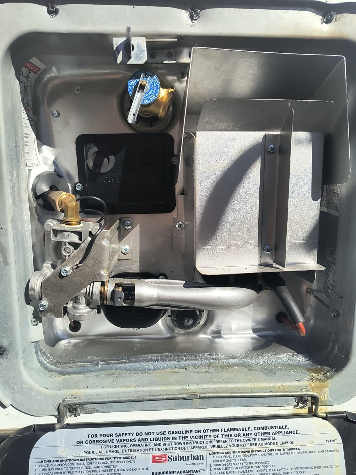 Suburban SW12DE 12-Gallon RV Water Heater, DSI & Electric (5247A) customer photo 2