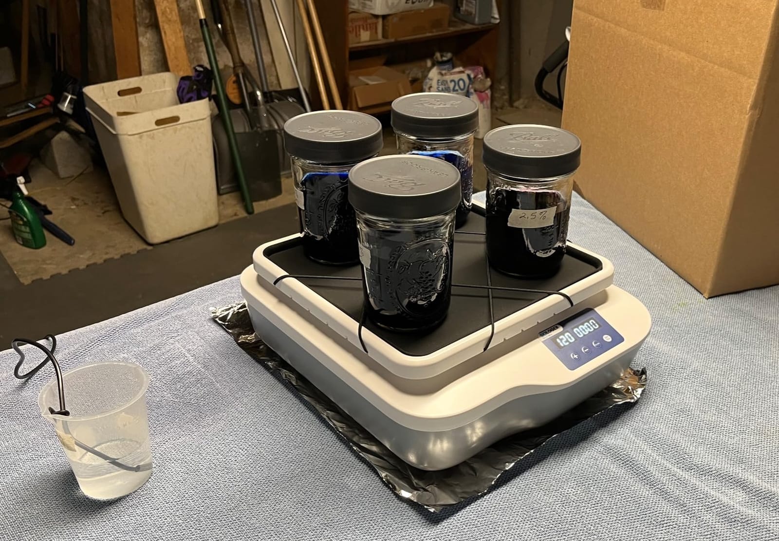 SCI-O180-S Orbital Shaker - 20mm Orbit - 40 to 200 RPM Lab Shaker with Anti-Slip Platform & Straps - 3Kg Capacity - Dual LED Display - 2 Year Warranty customer photo 1