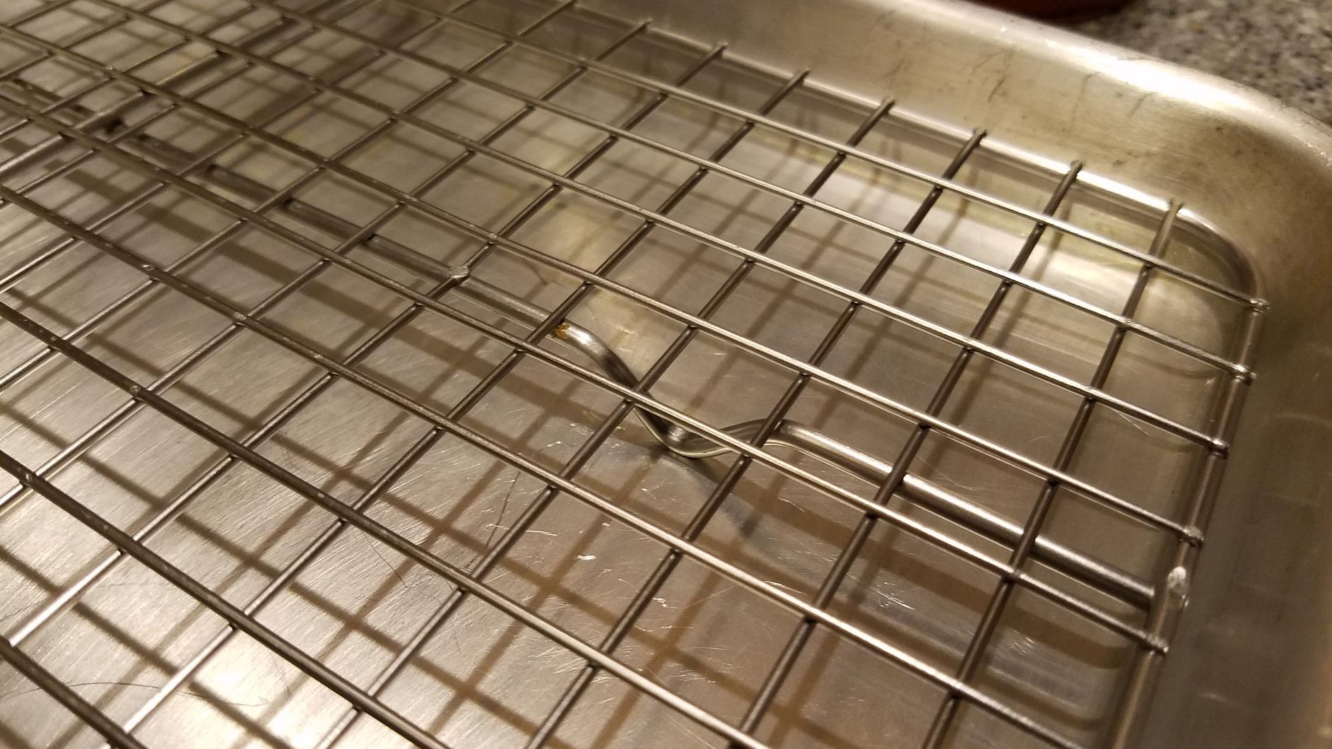 Checkered Chef Cooling Racks for Cooking and Baking - Cooling Wire Rack | Stainless steel; no-warp grid design; multi-pack, fits quarter, jelly, and half sheet pans; oven safe and dishwasher safe customer photo 1