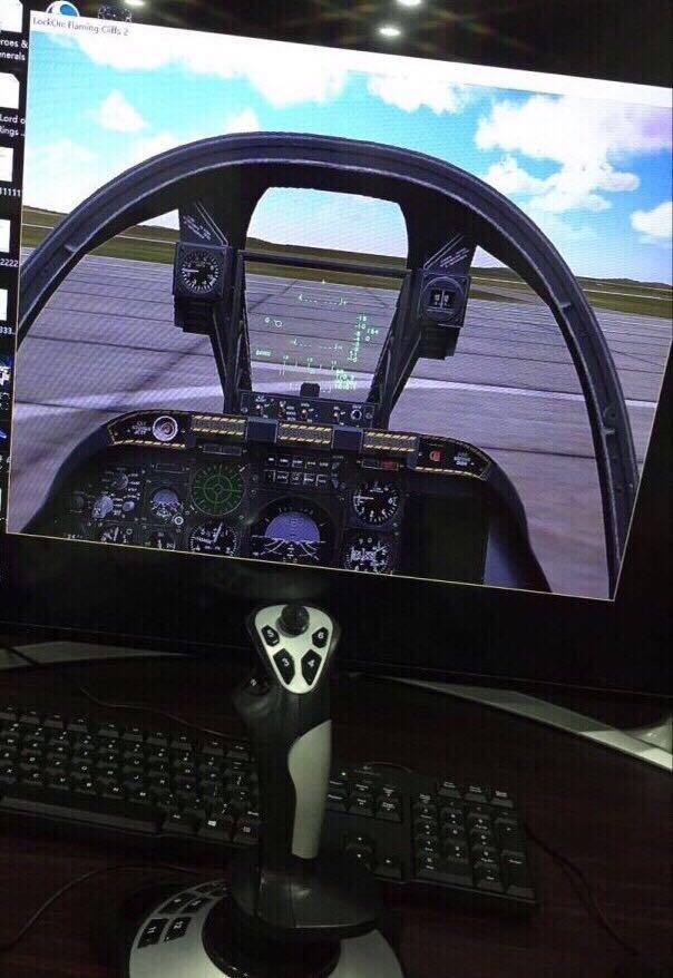 PXN 2113PRO PC Joystick USB Gaming Flight Simulator Controller Flight Stick | With Vibration Function and Throttle Control, USB Joystick PC Game Controller Gamepad Flight Sim Stick for Windows PC/Computer customer photo 2