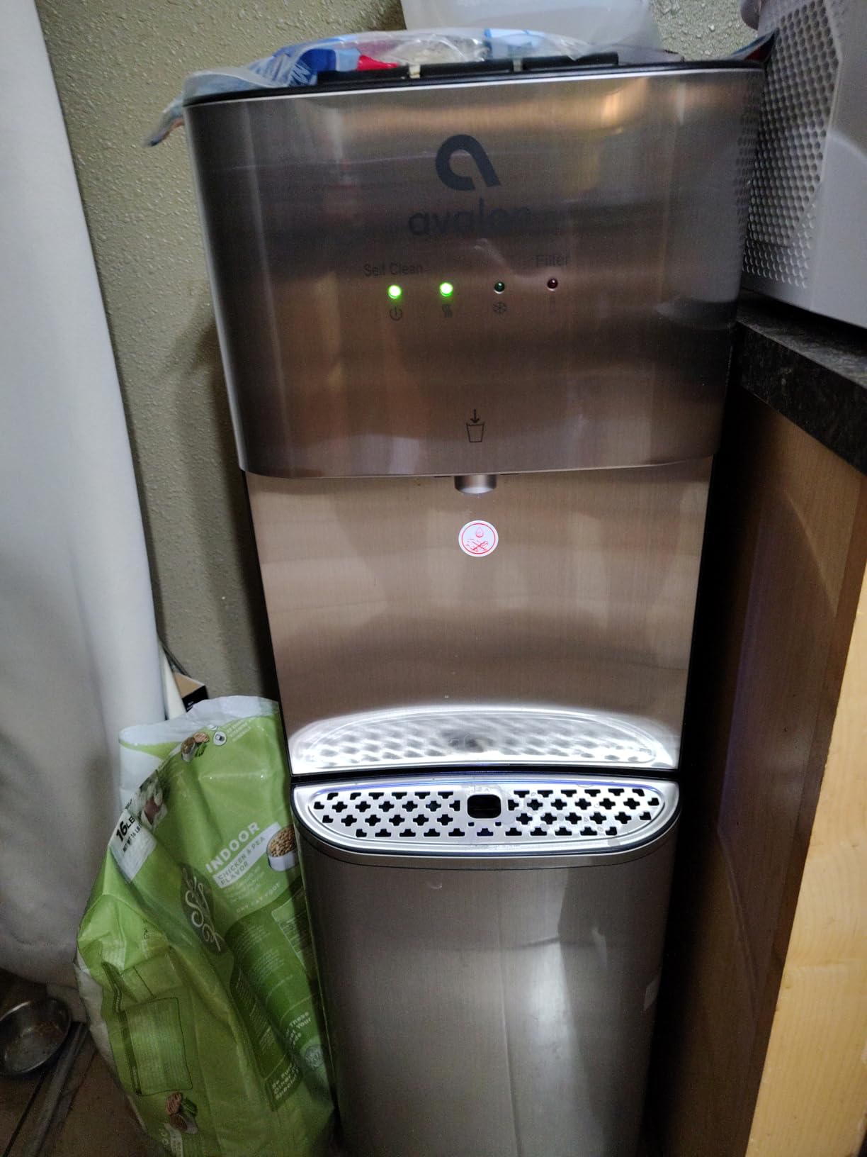 Avalon Self Cleaning Bottleless Water Cooler Water Dispenser - 3 Temperature Settings - Hot, Cold & Room Water, Durable Stainless Steel Cabinet, NSF Certified Filter- UL Listed customer photo 1