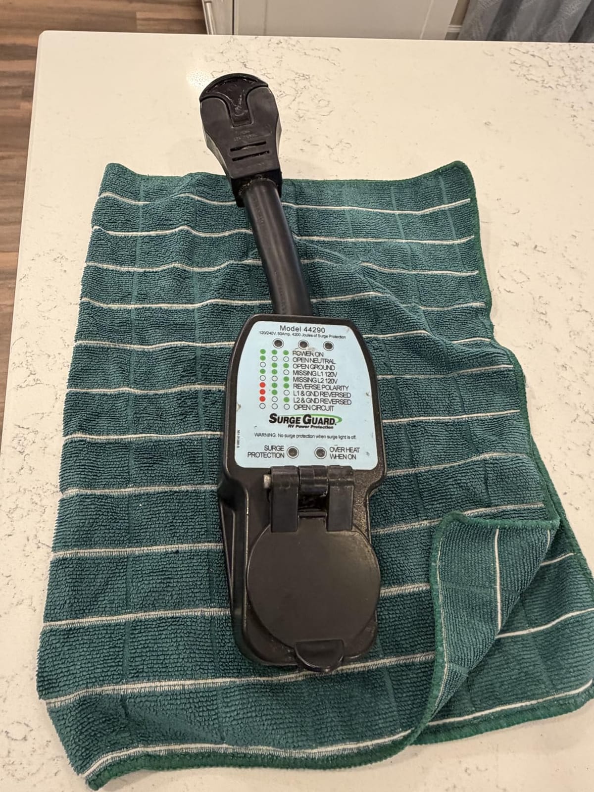 Surge Guard 44290 Portable Surge Protector - 120/240V, 50A customer photo 1