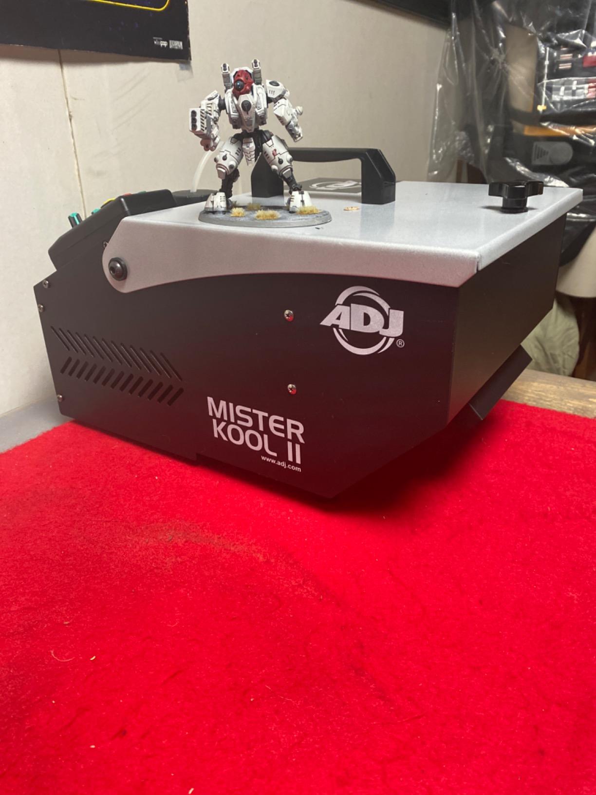 ADJ Products MISTER-KOOL-II Grave Yard Low Lying Water Based Fog Machine | Graveyard Halloween haze, ground hugging mist, no dry ice needed, party and stage ready, quick setup customer photo 2