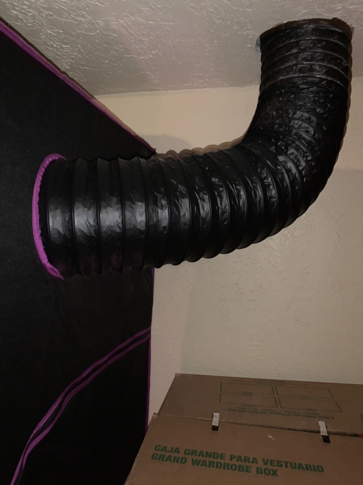 AC Infinity Flexible 4-Inch Aluminum Ducting, 25-Feet Long | Heavy-Duty 4-Layer Protection, Steel-Wire Spiral Structure, Flexible & Extendable, for Heating Cooling Ventilation & Exhaust customer photo 1