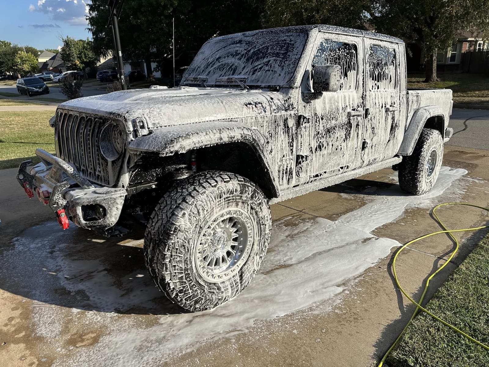McKillans Foam Cannon for Pressure Washer (Wide Mouth) - Car Wash Snow Foam Cannon Lance Pressure Washer Soap Dispenser for Car Washing with Adjustable Thick Foam + 1/4 Quick Connector customer photo 1