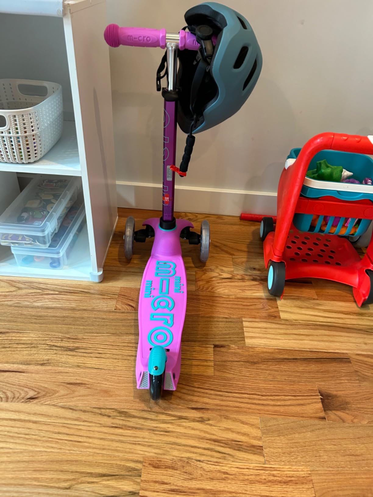Micro Kickboard Mini Kids Scooter for Ages 2-5 | Children up to 110 lbs | 3 Wheel Lean-to-Steer Design | Adjustable T Bar | Smooth Ride PU Wheels | Swiss Design customer photo 1