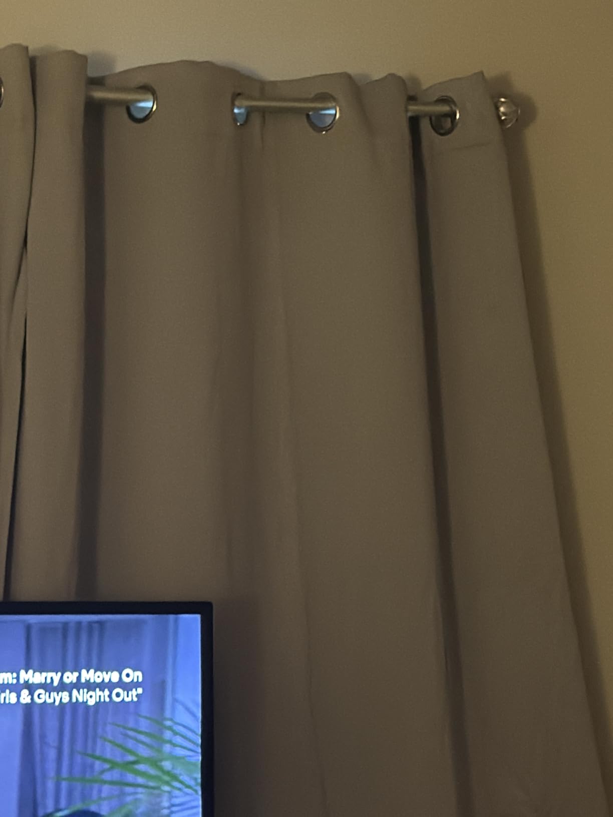 Yakamok Grey Room Darkening Curtains 52x84 inch Gray Grommet-Living Room | 2 panels,blackout window treatment,thermal insulated,light blocking drapes,privacy protection,bedroom study dining room customer photo 1
