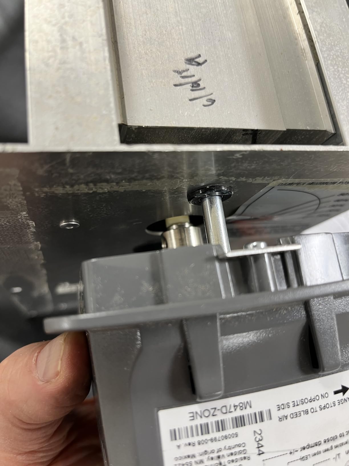 Honeywell M847D-ZONE/U Replacement Motor for ARD and ZD Zone Dampers, 24V customer photo 2