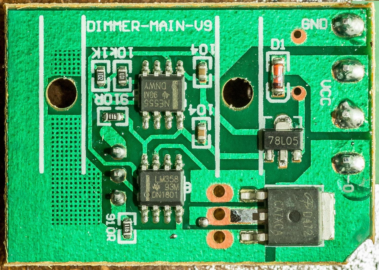 Hiletgo 3pcs DC12-24V 8Amp 0%-100% PWM Dimming Controller for LED Lights, Ribbon Lights,Tape Lights,Dimmer is Compatible with Hilight, LEDwholesaler, fillite, and Others' Strips customer photo 1