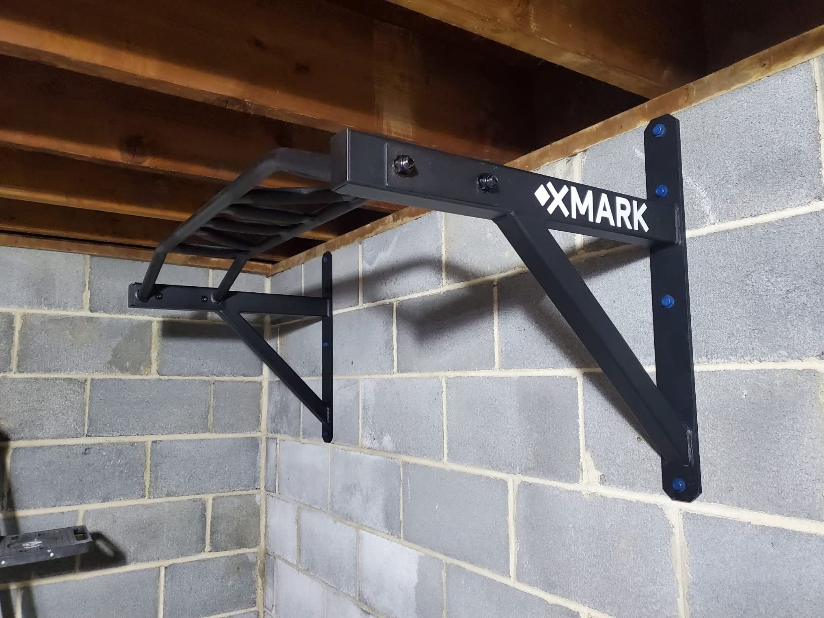 XMARK Commercial Wall Mounted Multi Grip Pull Up Bar Ranked Number 1 Men's Health customer photo 2