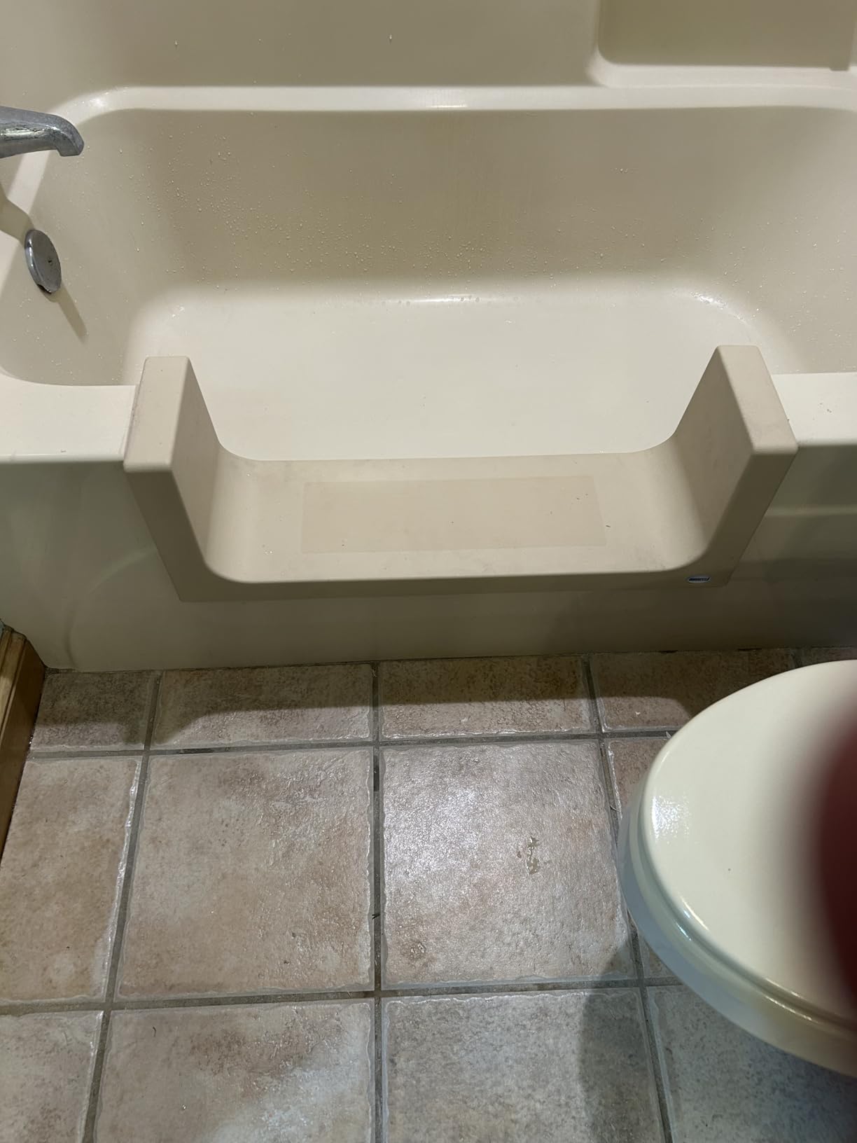 CleanCut Step Tub Conversion Kit, White, Large | Converts an existing bathtub into a safer step-through entry. customer photo 1