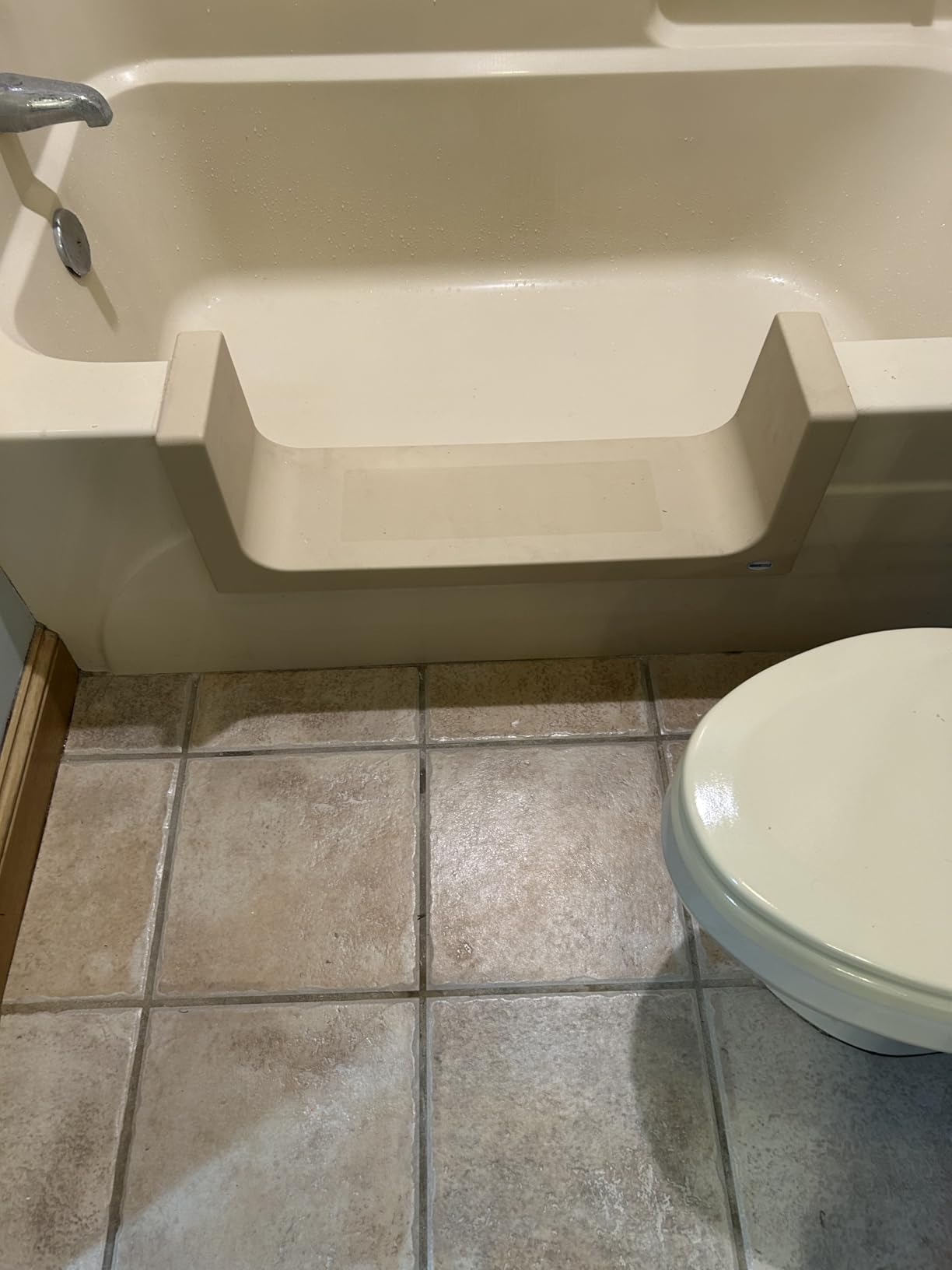 CleanCut Step Tub Conversion Kit, White, Large | Converts an existing bathtub into a safer step-through entry. customer photo 2