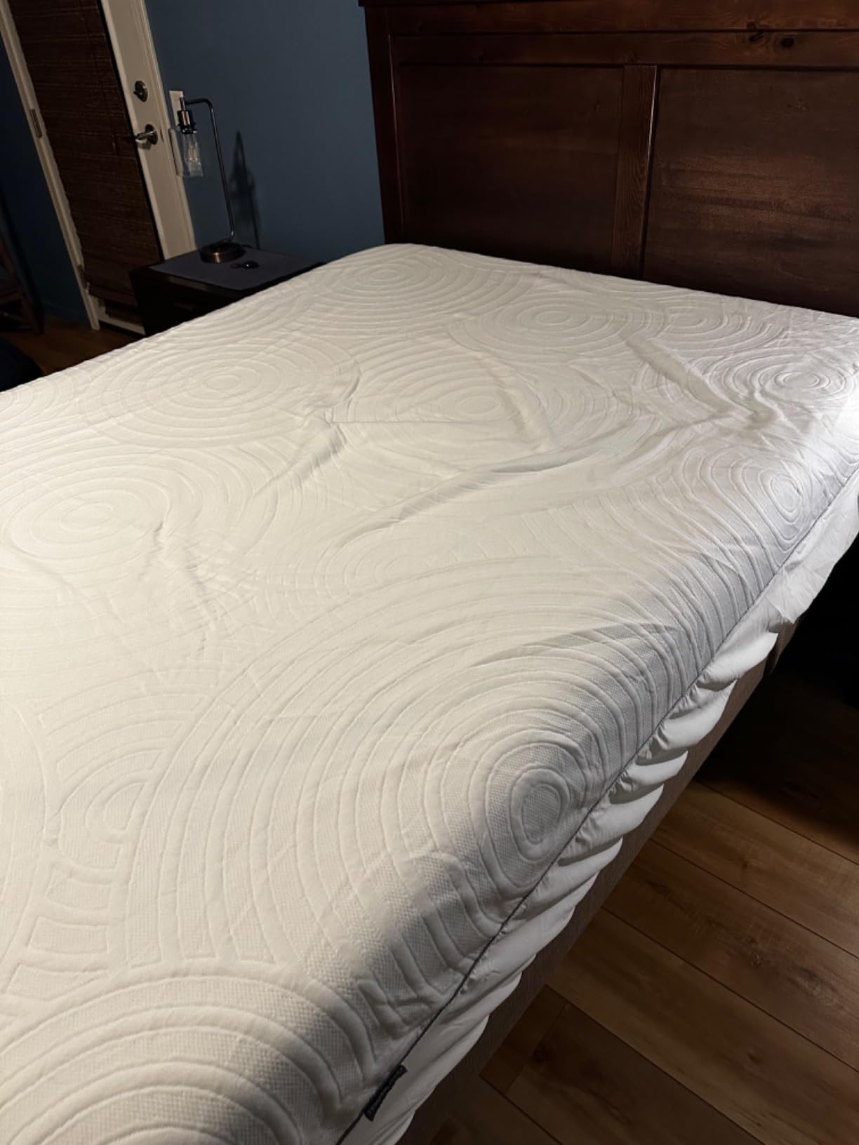 Tempur-Pedic Protect Waterproof Mattress Protector, Queen, White (Packaging May Vary) customer photo 1