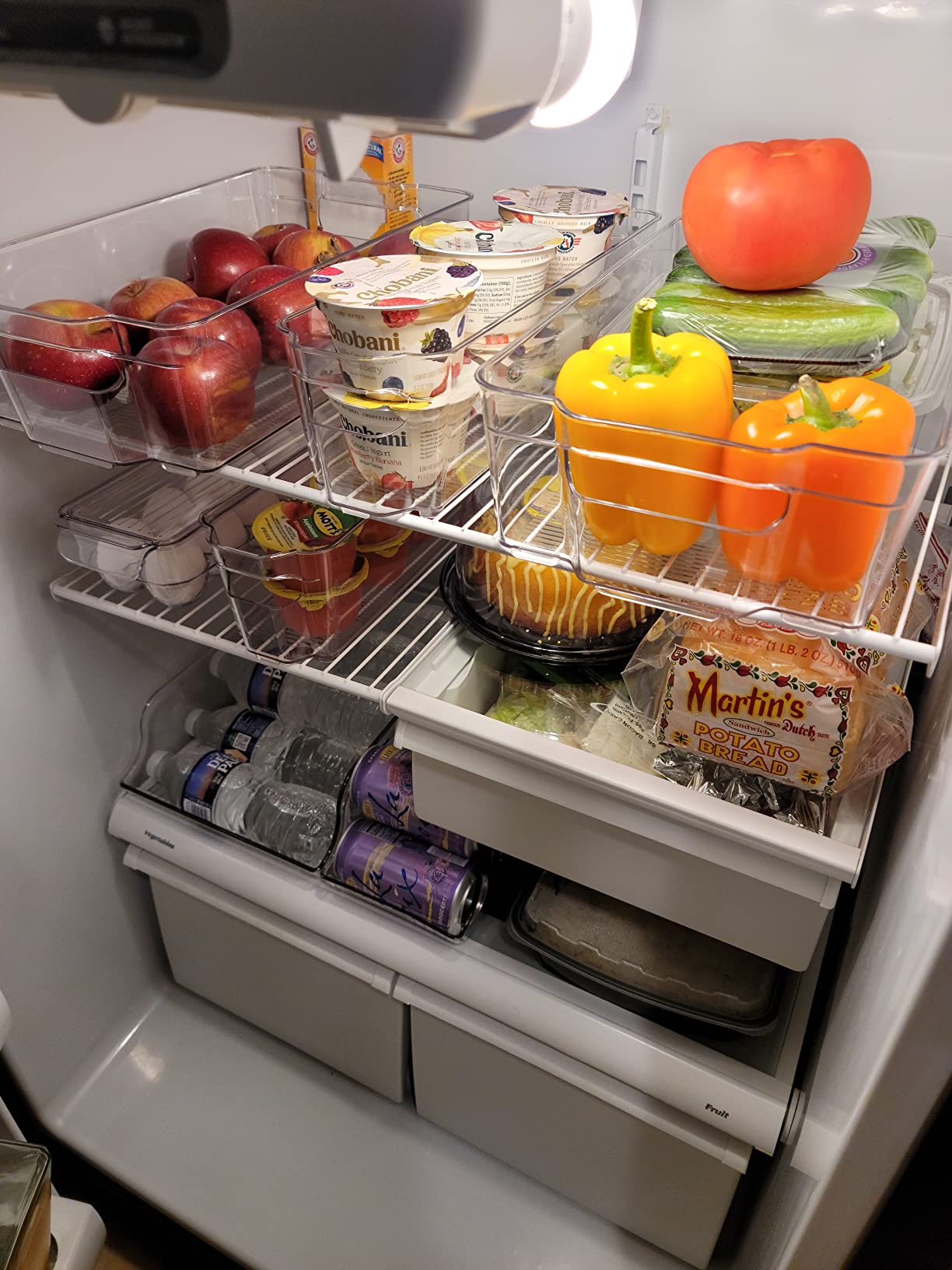 Sorbus Fridge Organizers and Storage Bins for Pantry & Fridge (6 Piece Set) customer photo 1