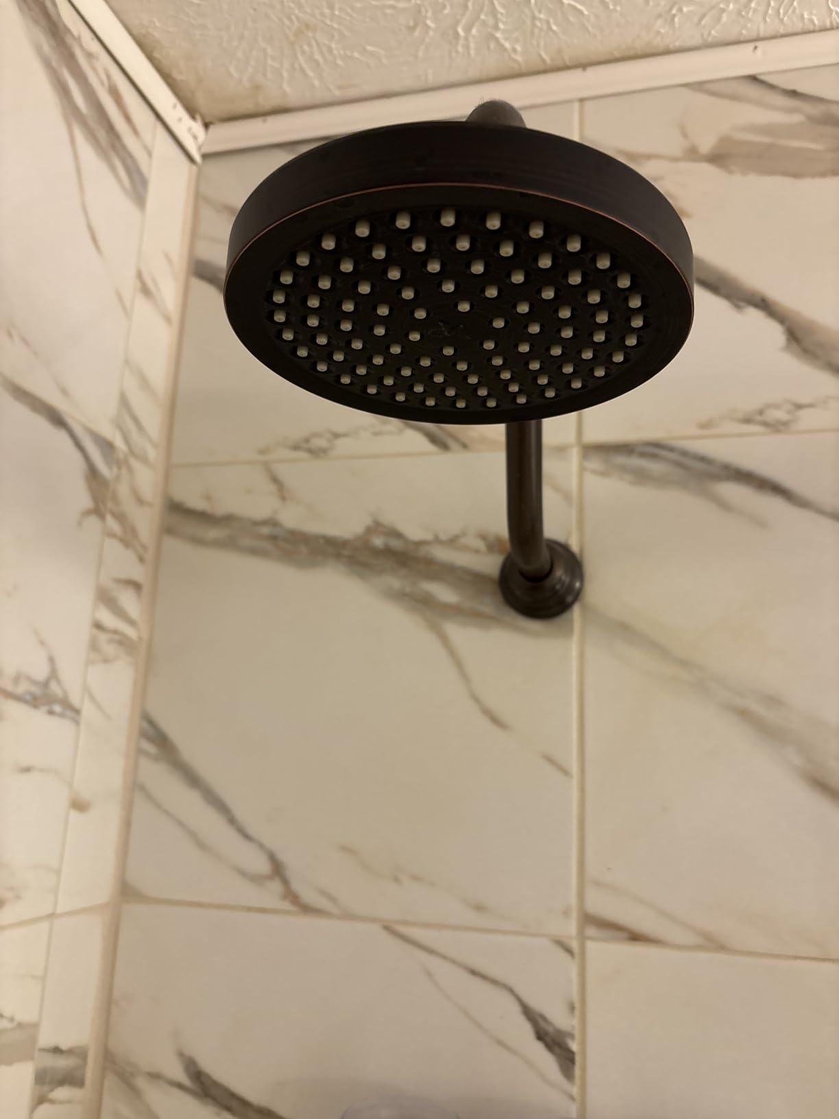 SparkPod Rain Shower Head, 6 Inch Round, Luxury Polished Chrome Finish | High Pressure Shower Heads, 90 Nozzles, Adjustable Showerhead, No Tools Needed, Universal Connection customer photo 2