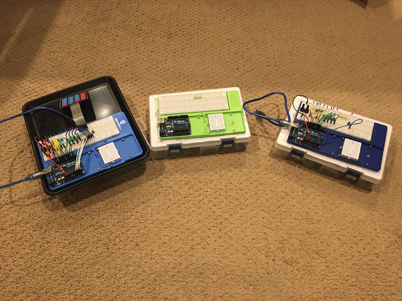 REXQualis Super Starter Kit Based on Arduino UNO R3 with Tutorial and Controller Board Compatible with Arduino IDE customer photo 2