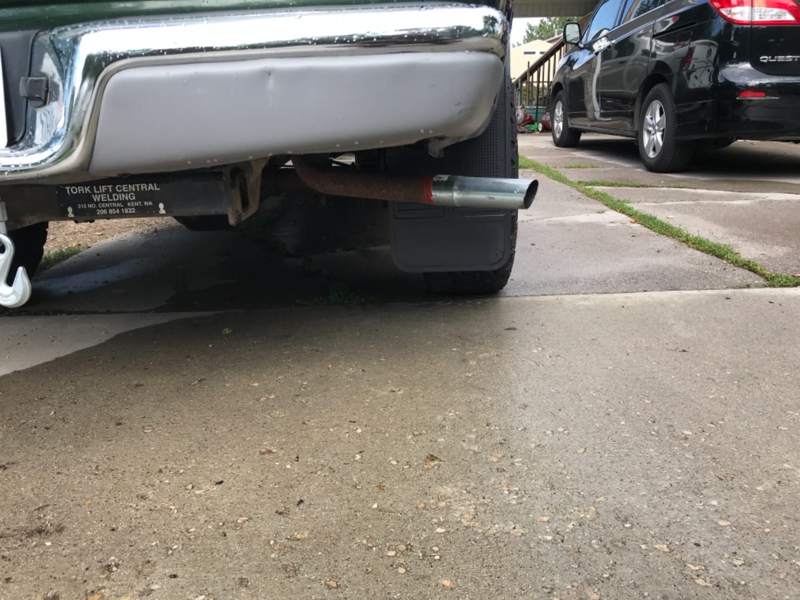 Husky Liners Universal Muddog Mud Flaps | Rubber Rear Mud Flaps - 12