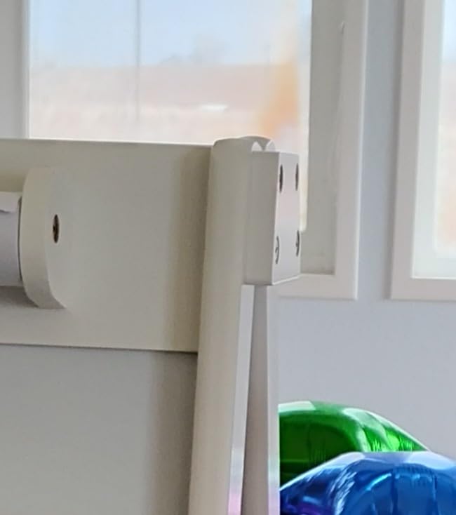 Delta Children MySize Kids Double-Sided Storage Easel - Ideal for Arts & Crafts, Drawing, Homeschooling and More - Greenguard Gold Certified, Grey customer photo 1