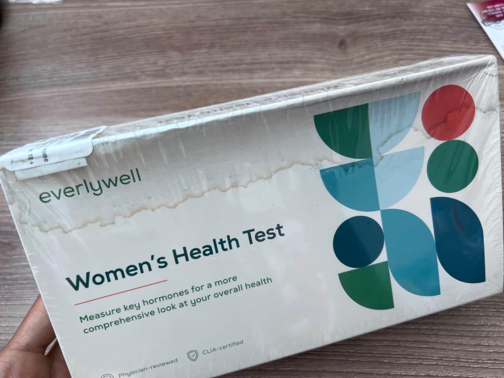 At-Home Women's Health Collection Kit, Measures 10 Biomarkers for Hormonal Wellness, including Cortisol, Progesterone & TSH - CLIA-Certified Lab Results Within Days - for Women Ages 18 Plus customer photo 1