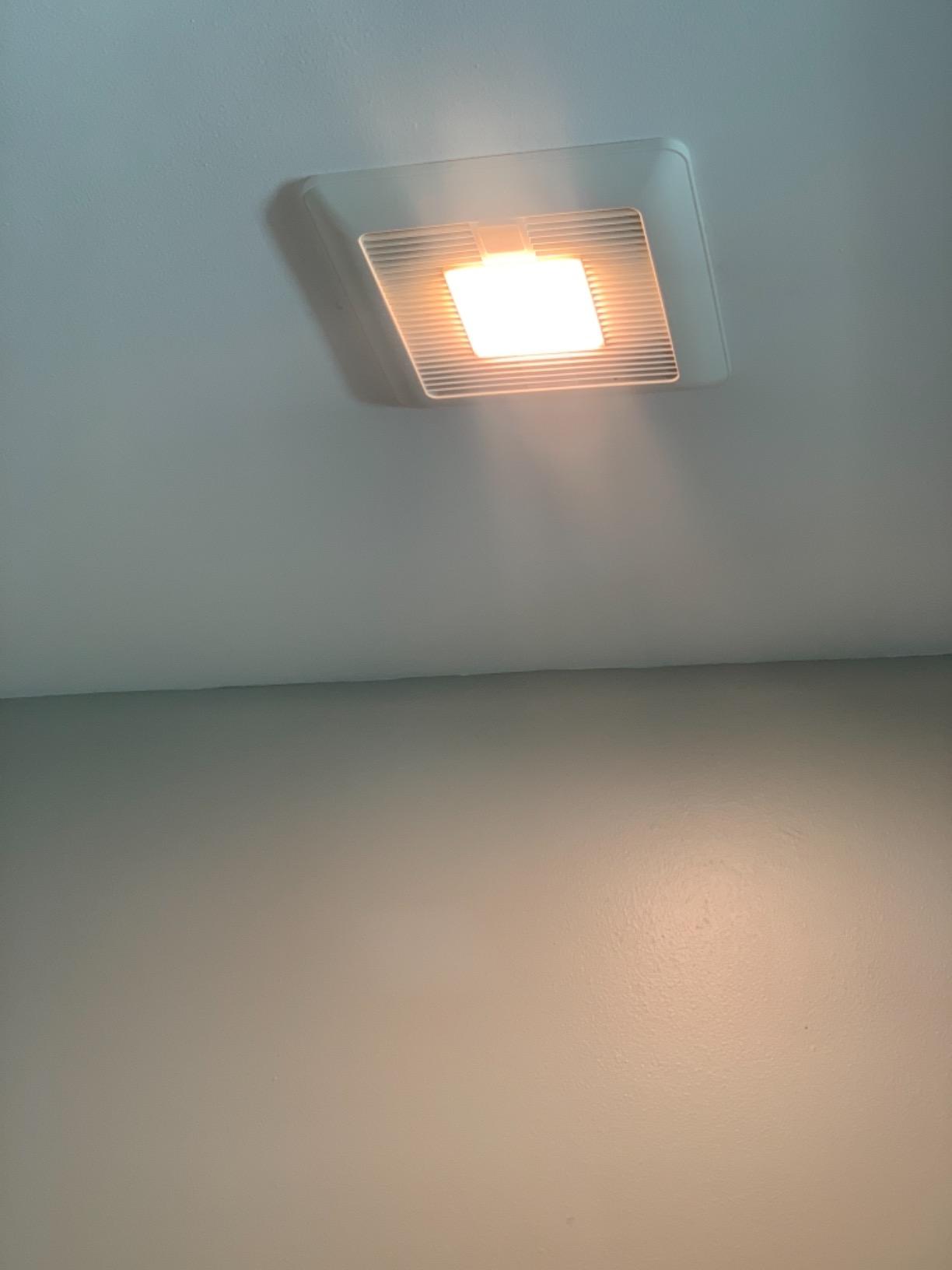 Panasonic WhisperSense Ceiling Mount Bathroom Exhaust Fan with Motion & Humidity Sensors, 50-80-110 CFM, FV-0511VQC1 customer photo 2