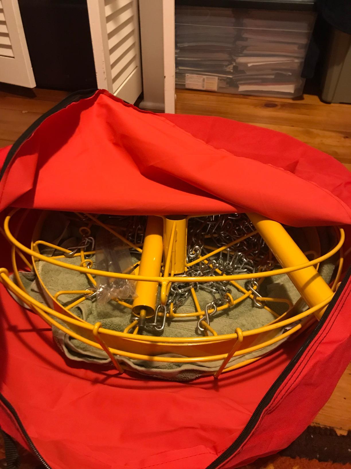 Axiom Discs Pro 24-Chain Disc Golf Basket customer photo 1