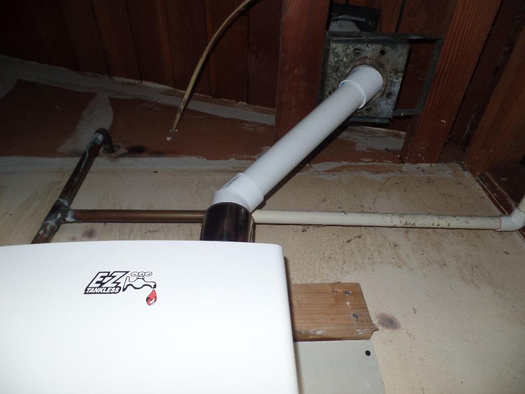 EZ Ultra HE Natural Gas Indoor Condensing Tankless Water Heater - Digital Display - Whole Home customer photo 1