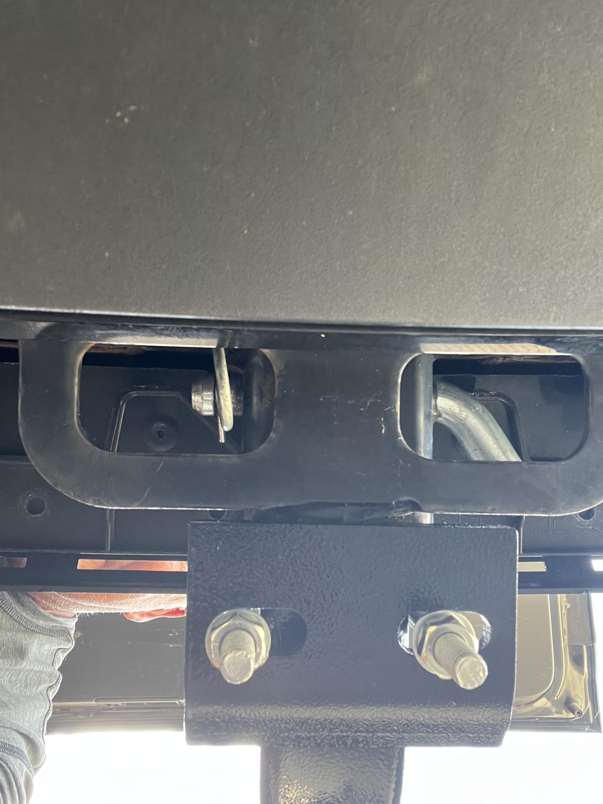 Mockins 500 Lb Capacity Steel Trailer Hitch Cargo Carrier for 2