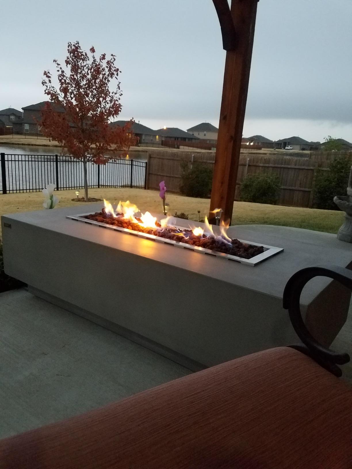 Granville Fire Table Outdoor Fire Pit 60