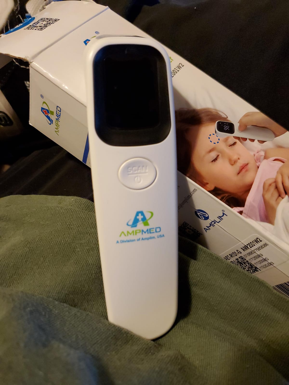 Medical Grade No-Touch Forehead Thermometer | For Adults, Kids, Baby, Non-Contact Digital Infrared Fever Detection customer photo 1