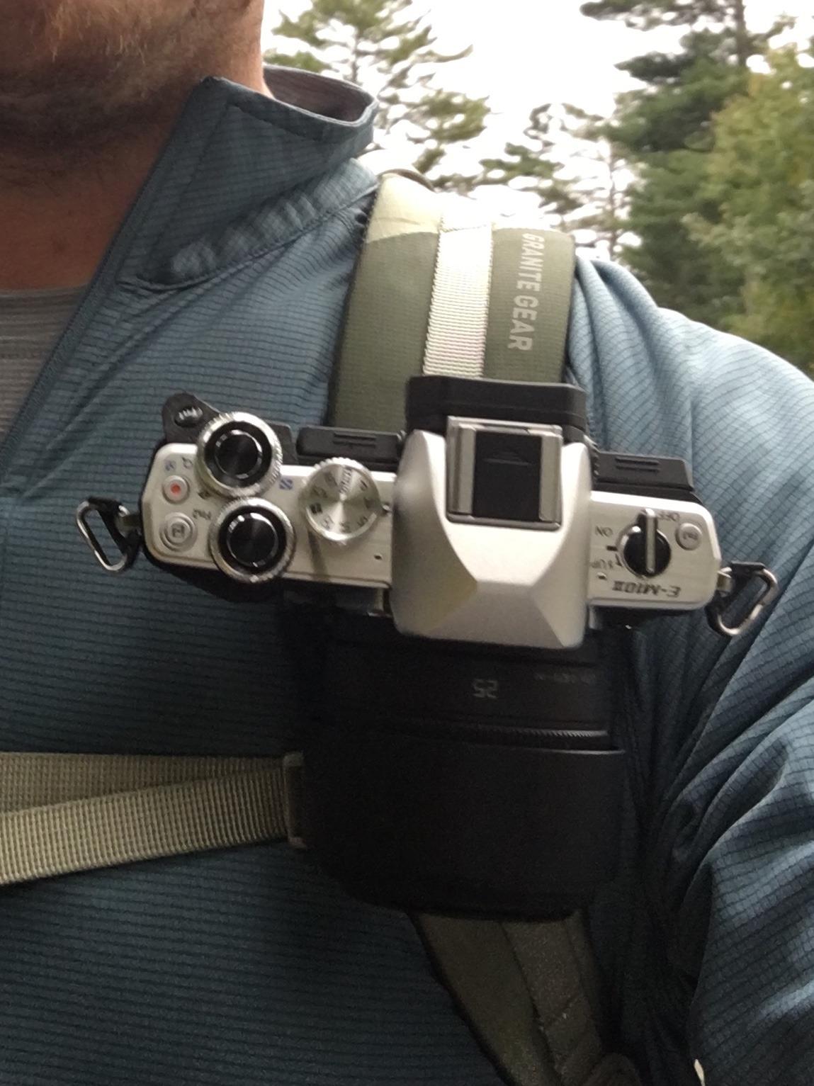 Capture Camera Clip V3, Black with Plate, Holds DSLR, Compact and Point and Shoot Bodies, Secure, Stable and Accessible, Attaches to Straps and Belts, Quick Release, 200 lb Capacity customer photo 2