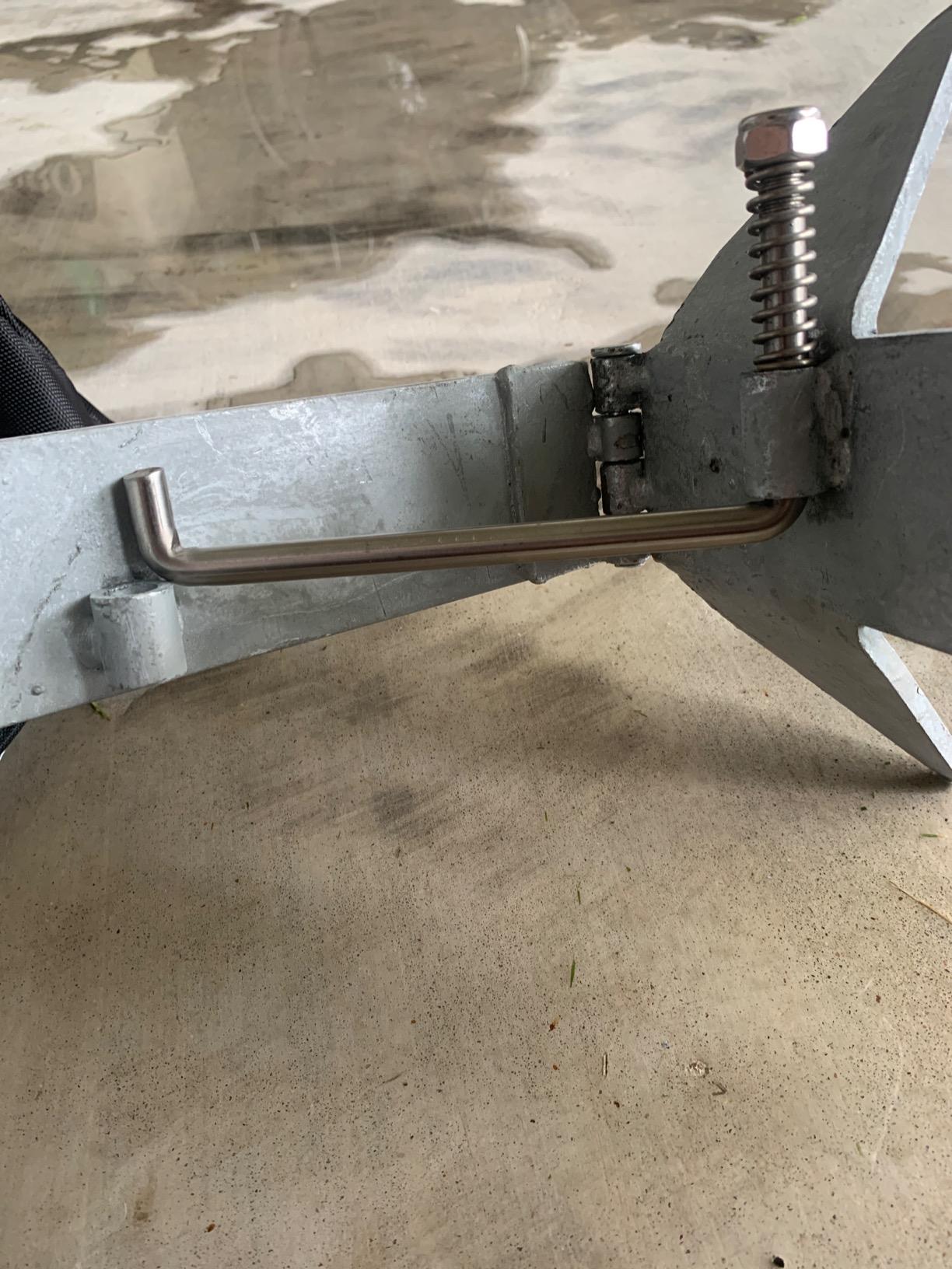 Seachoice Hot-Dipped Galvanized Steel Fold-and-Hold Anchor customer photo 1