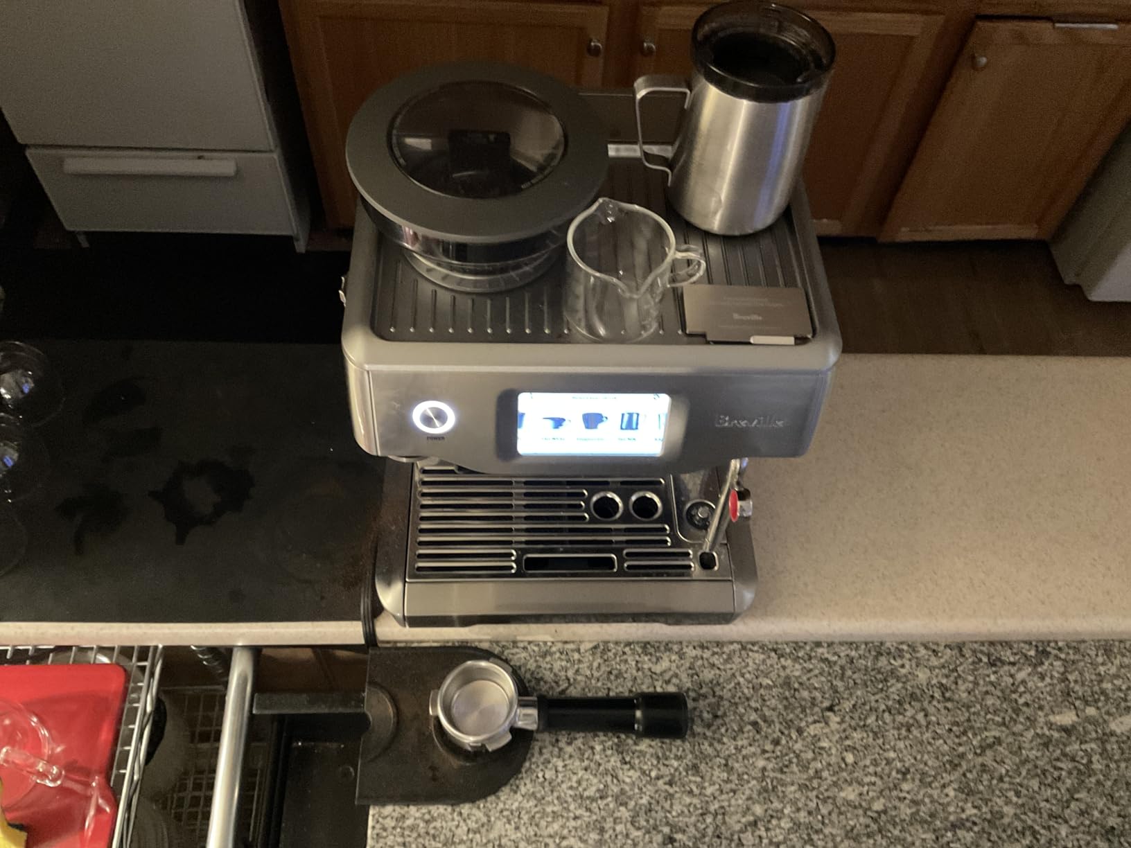 Breville BES880BSS Barista Touch Espresso Machine, Brushed Stainless Steel customer photo 2