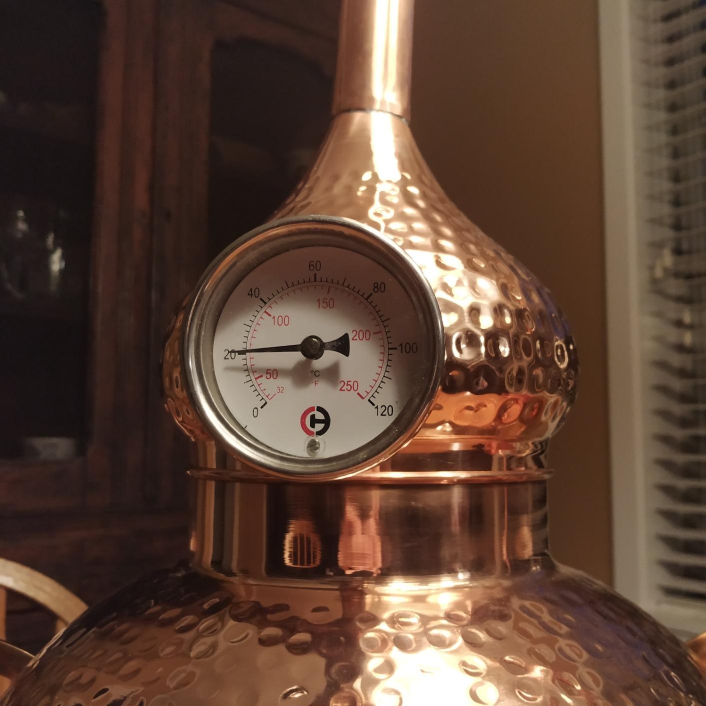 5 Gallon Pure Copper Alembic Still for Whiskey, Moonshine, Essential Oils by Copperholic customer photo 2