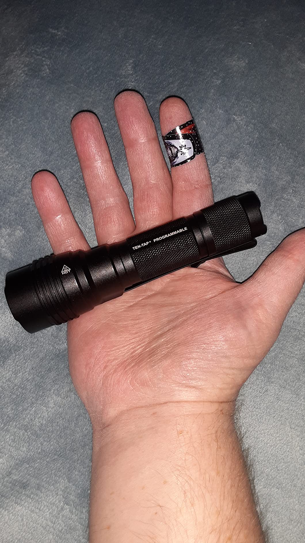 Streamlight 88085 ProTac HL-X 1,300-Lumen Flashlight, Black | 1,300 lumens; 35,000 candela peak beam; USB rechargeable capable; TEN-TAP programming; IPX7 waterproof customer photo 1