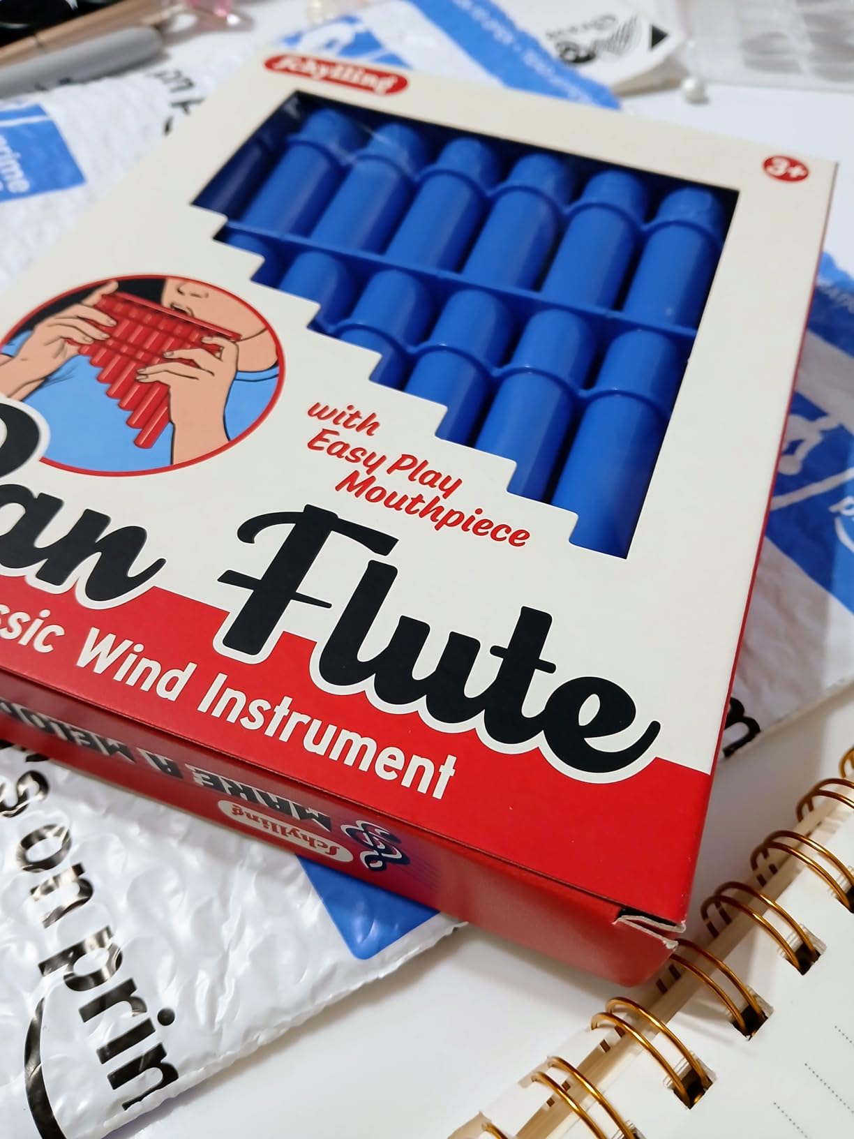 Schylling Pan Flute (One Random Color) - Music (PF) customer photo 2